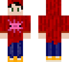 guy with red hoodie