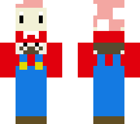 mario carrying a mushroom