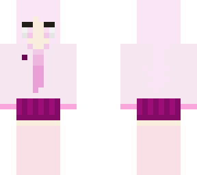 pink based school girl