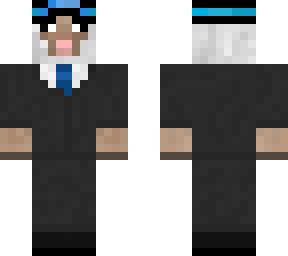 sheep with removable suit and hat
