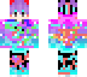 a rainbow guy with unkown skin