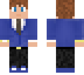 blue suit jacket
