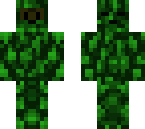 camouflaged monkey