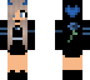 cyan devil girl (edit of a old skin)
