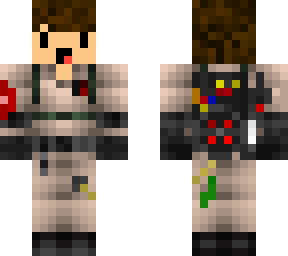 finn in ghostbuster suit