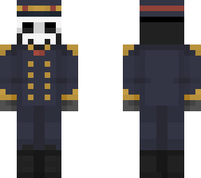 military uniform skeleton