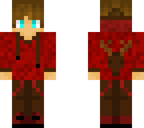 moose hoodie red