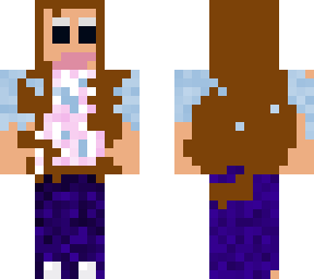 my 16 year old sisters skin she made