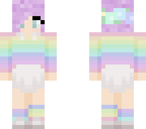 pastel rainbow