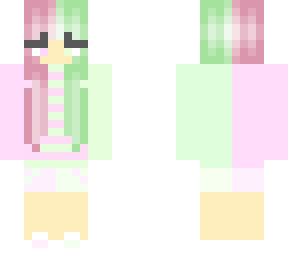 pink and green go together very well