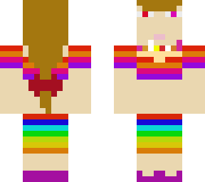 rainbow girl