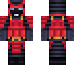 robot azul samurai xd