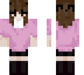 short brunet hair girl