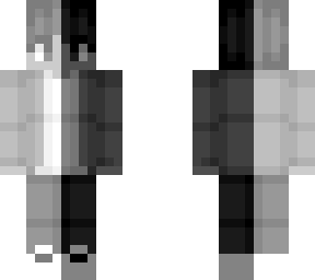 black and white