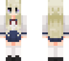 blonde schoolgirl