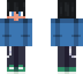 boy in blue 'ears fixed'