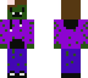 brain showing zombie boy