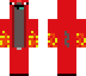 evil red sqirrel noob skin