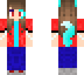 female cyan wolf
