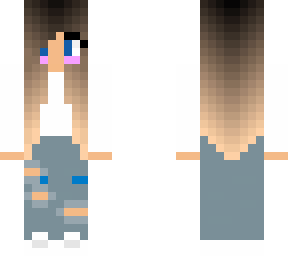 i etited this skin but her name is...cute girl i knw,its lame