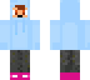 pink and blue