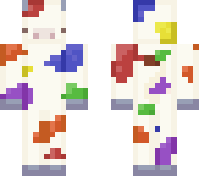 rainbow cow ( rare skin )