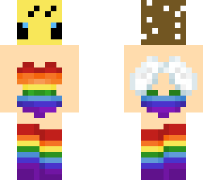 rainbow pride bee fem