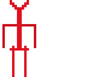 red vector