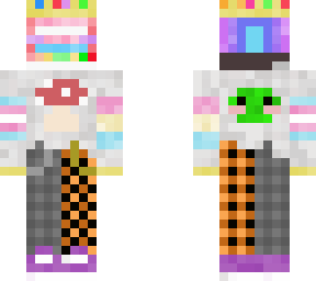 transgender tv head with crown