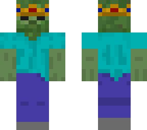 zombie with crown