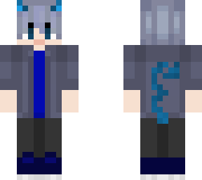 blue demon boy