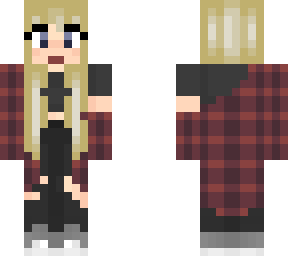 grunge blonde girl