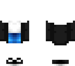 ob - black basic coat w/ shorts
