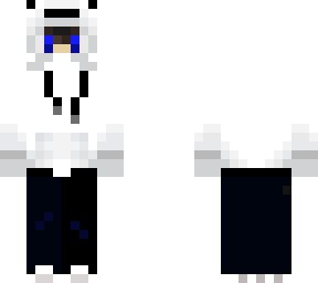 polar bear hoodie and mask