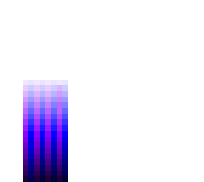 purple and blue effects