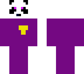 purple guy in panda