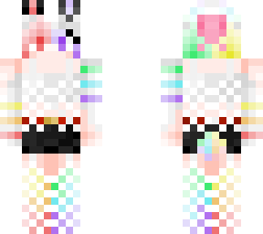 rainbow girl