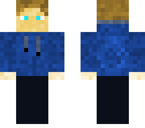 teen with blue hoodie