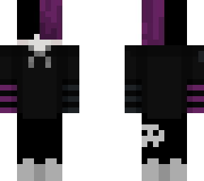 -.purple & black.-