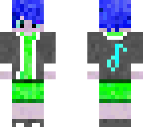 blue haired tiktok boy