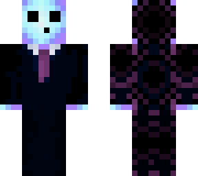 blue slime with suit