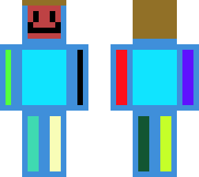 colorful person