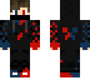 dark blue and red  cool boy