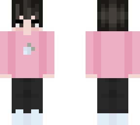 pink sweater