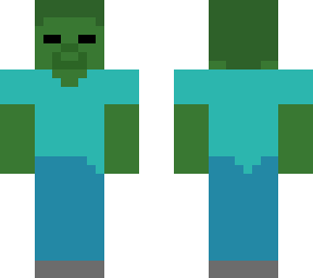 plastic zombie skin