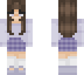 purple skirt