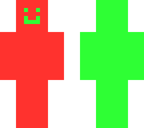 red and green guy
