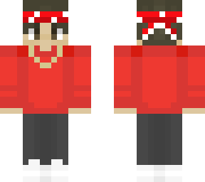 red shirt boy