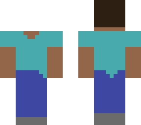 simplified steve with customisable face