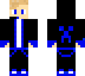 blue gamer boy